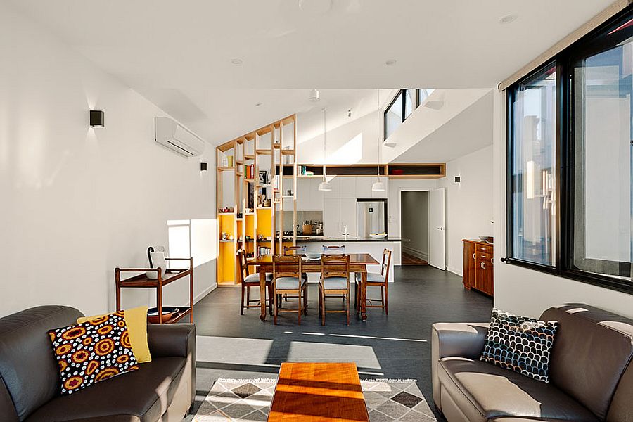 Revamped interior of Jill's House in inner suburb of Melbourne