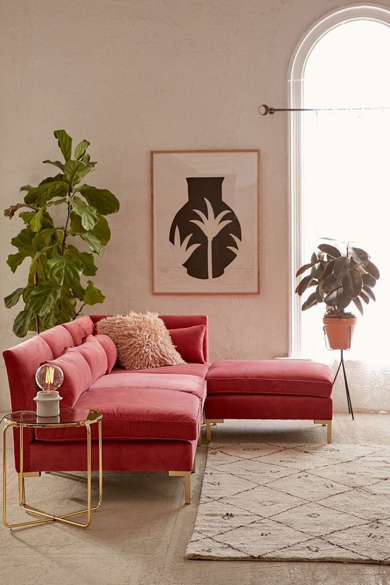    Rose Velvet Sofa From Urban Outfitters 768x1152 