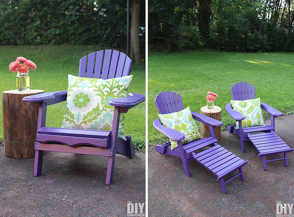 Ultra-cheap-DIY-Adirondack-chairs-with-purple-and-violet-tinge