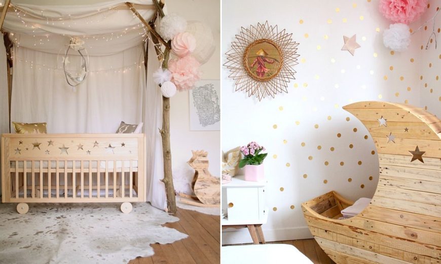Gorgeous Modern Nurseries with Whimsical Shabby Chic Charm