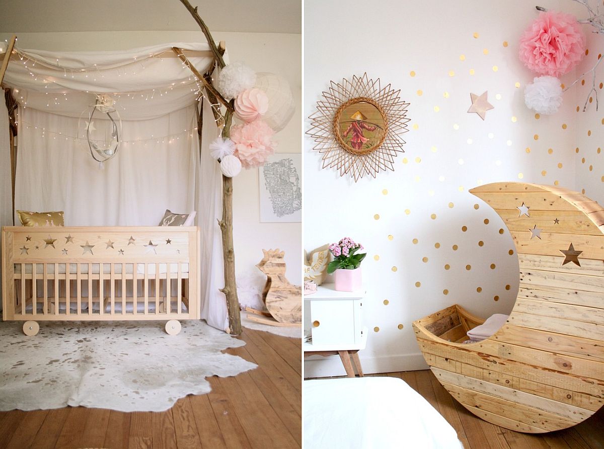 shabby chic nursery decor