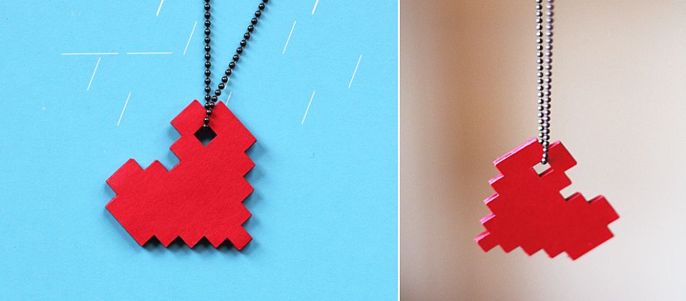 DIY-Pixel-Heart-Necklace-is-perfect-for-those-who-love-a-bit-of-retro