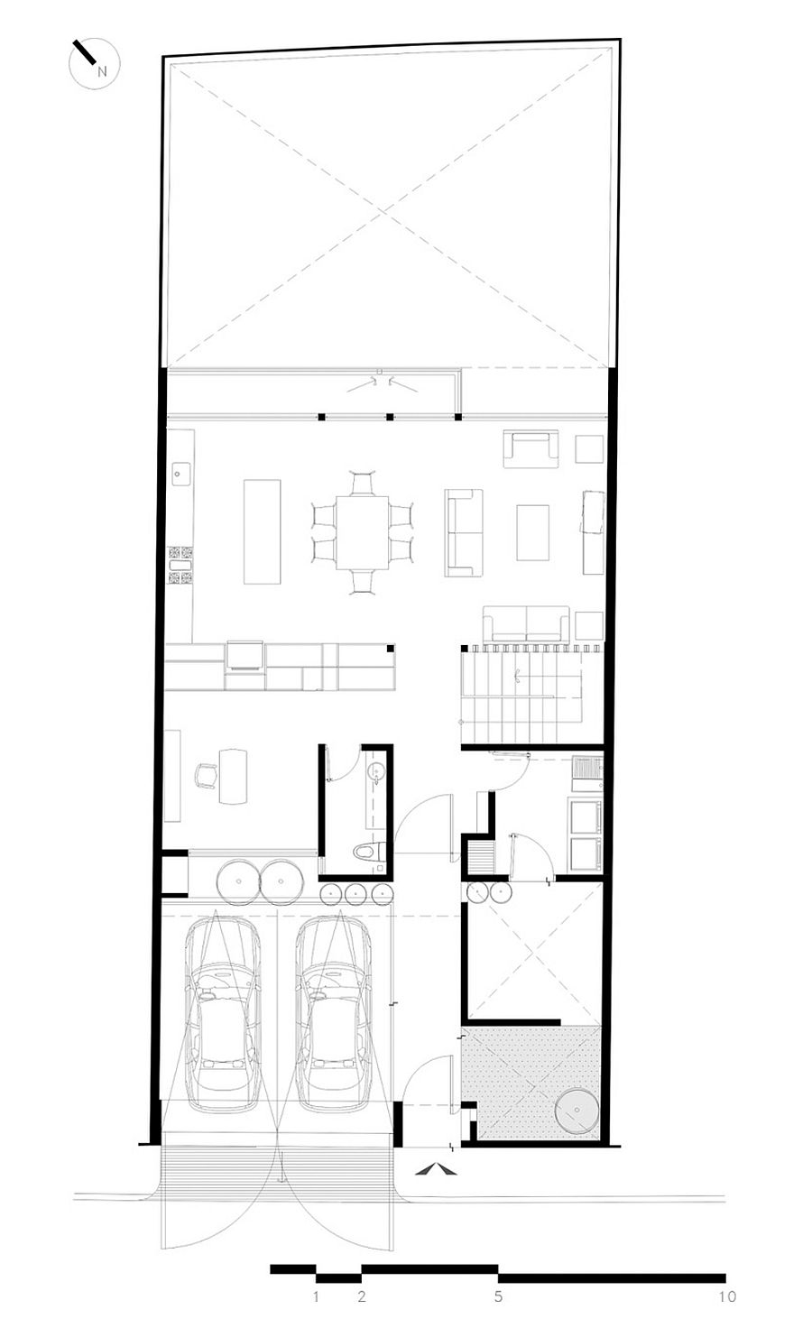 Floor plan of Casa Milan