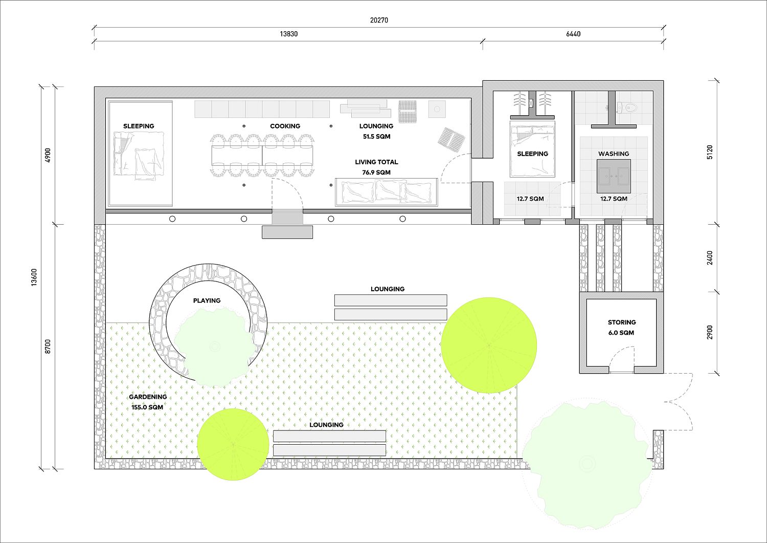 Floor-plan-of-revamped-Studio-Cottage-in-China