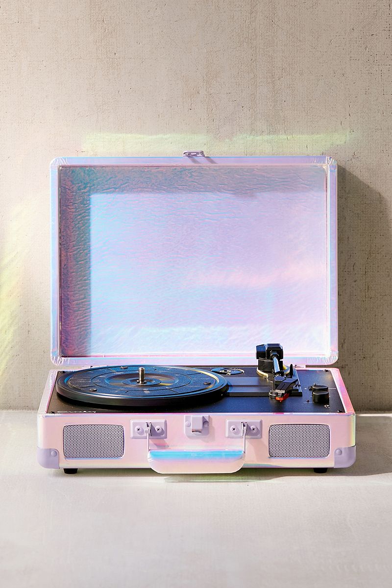 Lavender ice record player