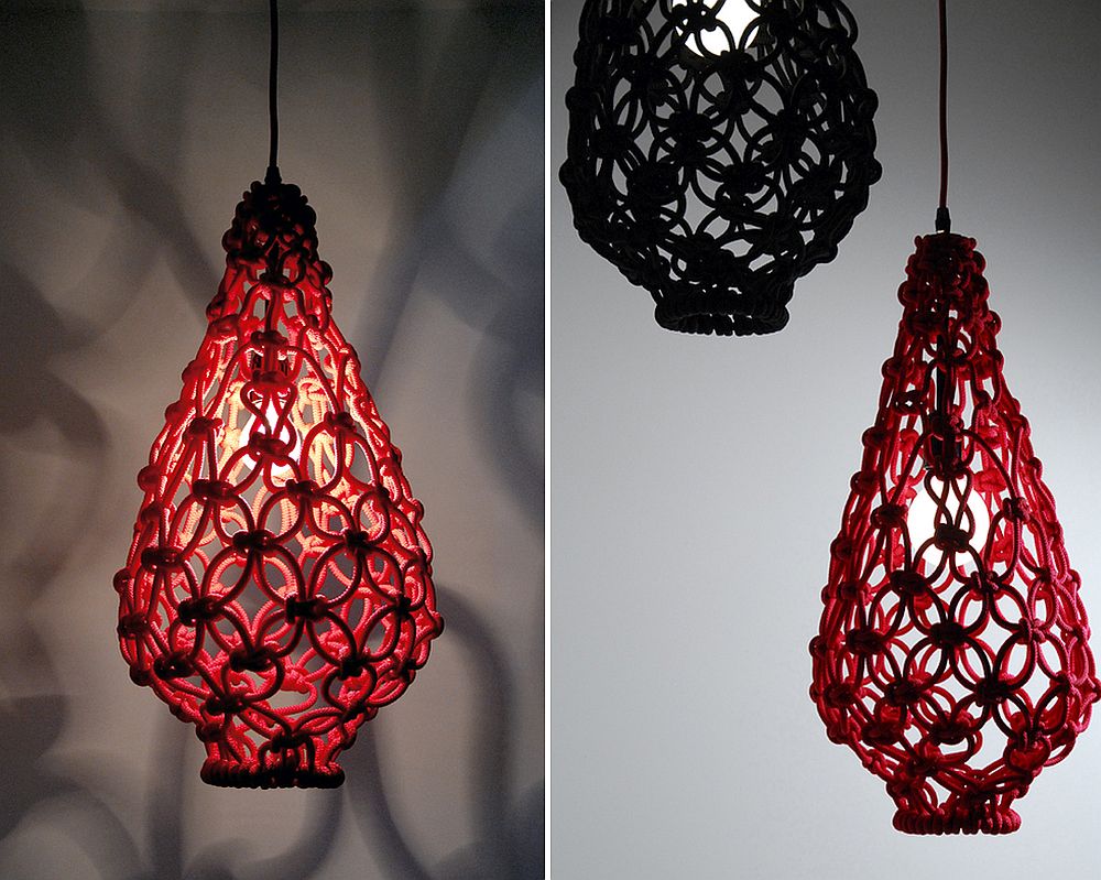 Macrame Light Shade by Satelight