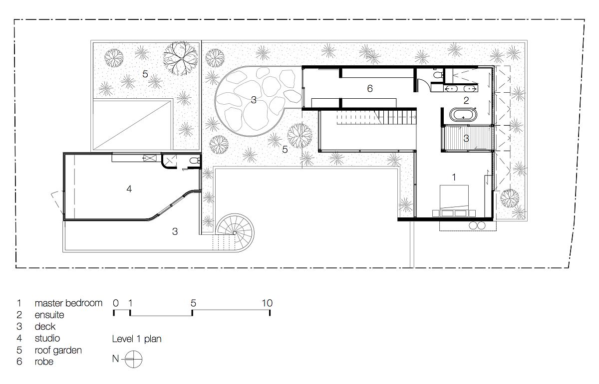 First-level-floor-plan-of-Torquay-Concrete-House