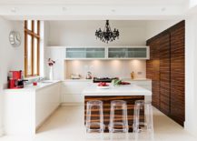 Ingenious-use-of-black-chandelier-in-the-kitchen-in-white-217x155