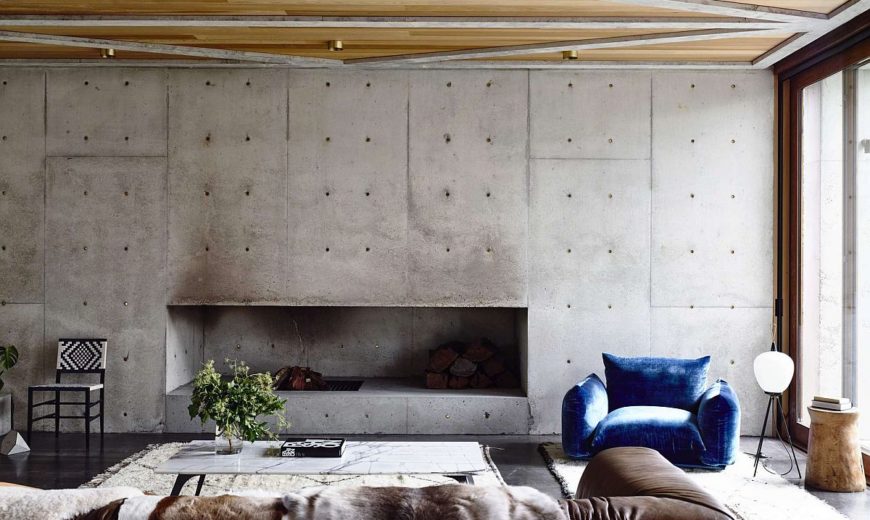 How to Design a Wabi-Sabi Inspired Home Anchored in Concrete
