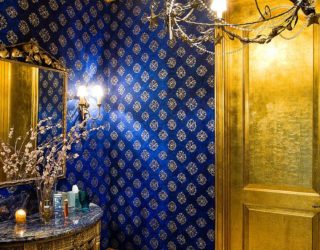 Hot Trends: Best Mediterranean Style Powder Rooms with Modern Overtones