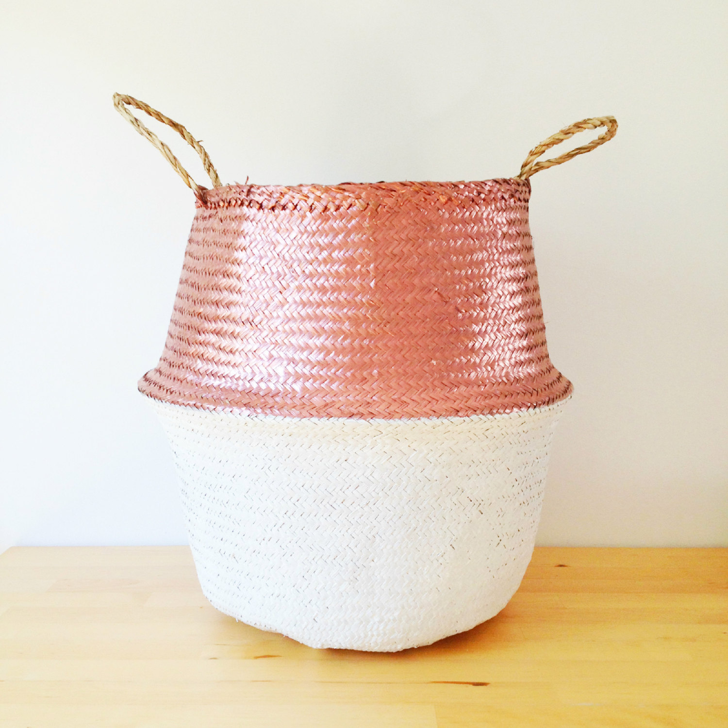 Dipped seagrass basket from Tala