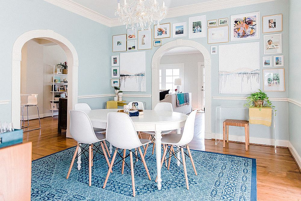 16 Dining Rooms With Delightful And Diverse Gallery Walls