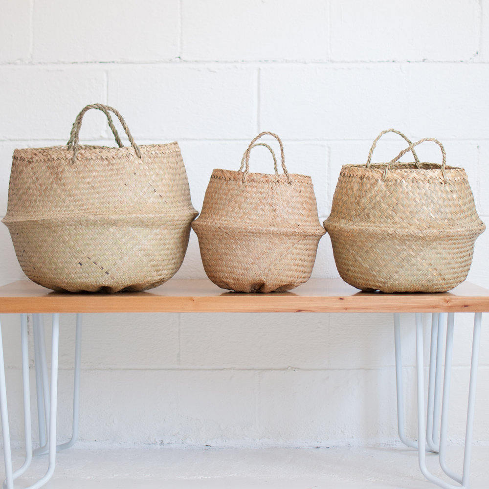 Design Trend: Seagrass Belly Baskets | Decoist