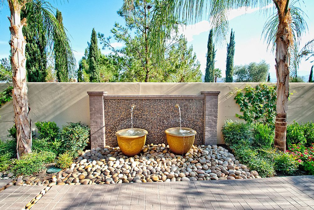 Pick a water feature that blends in with the landscape