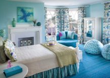 Beach-style-bedroom-in-blue-and-white-217x155