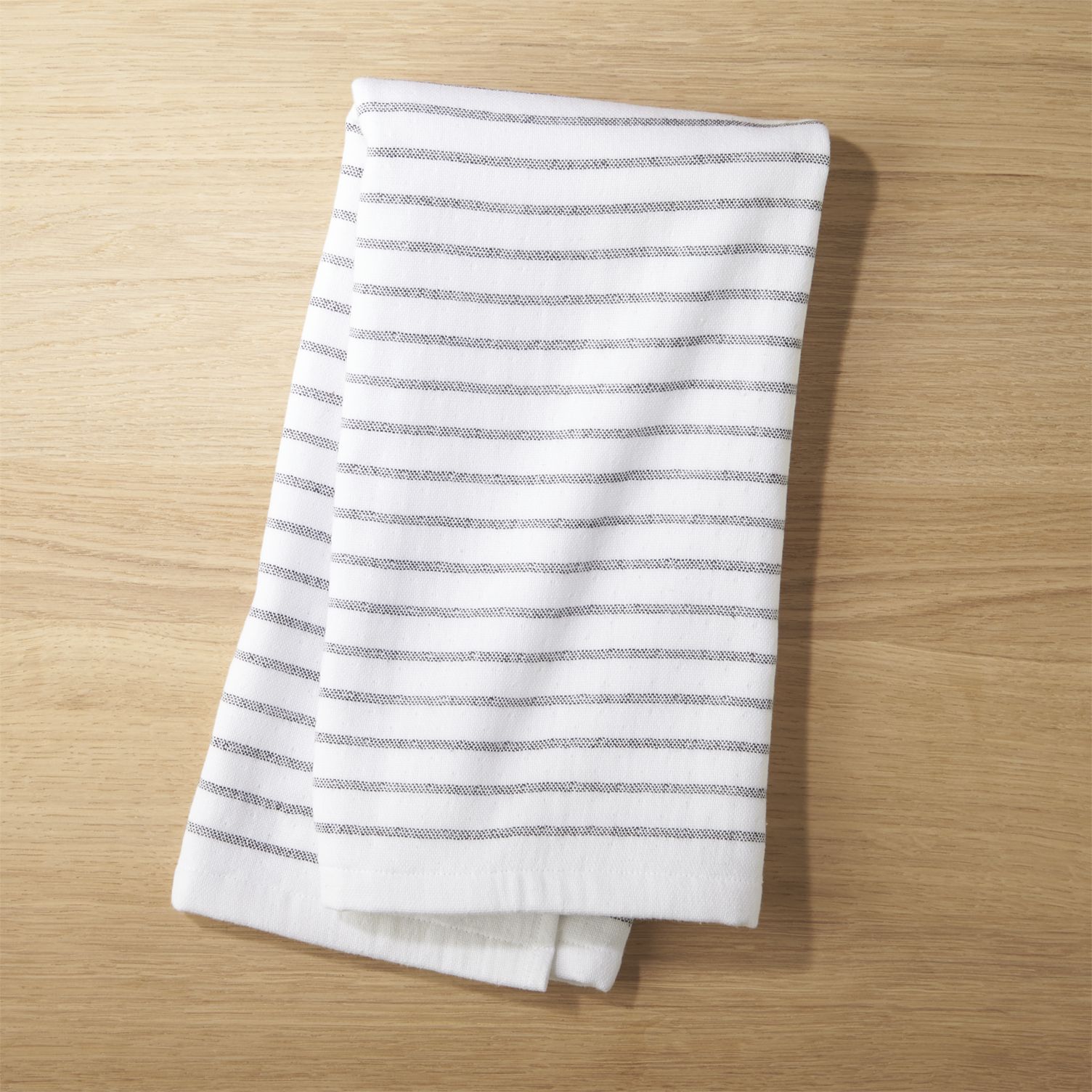 Black-and-white-striped-dish-towel