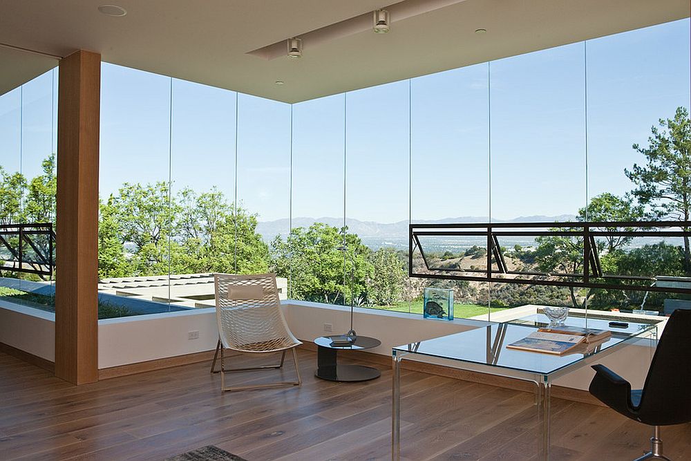 Contemporary-home-office-with-sweeping-views-of-landscape-in-the-distance