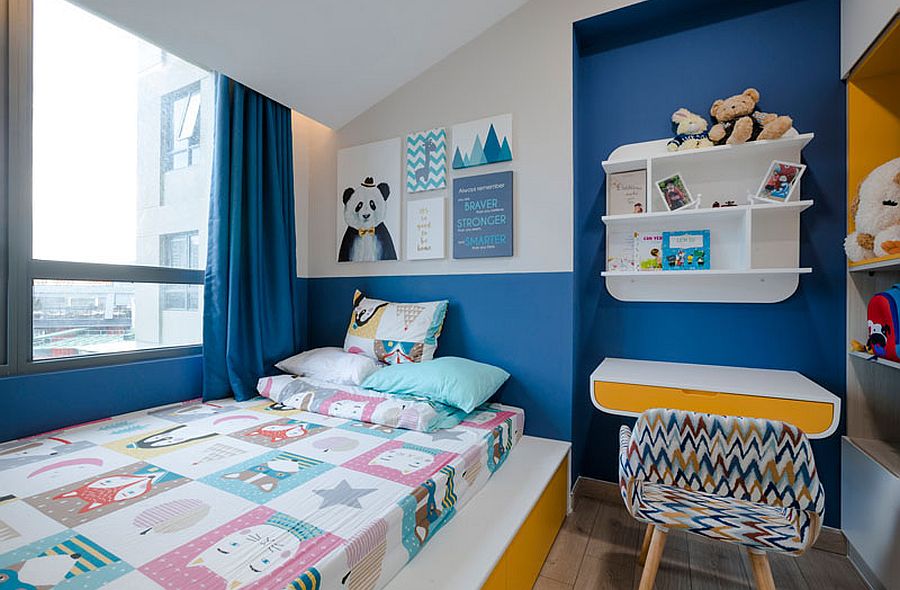 Finding space in the boys' bedroom