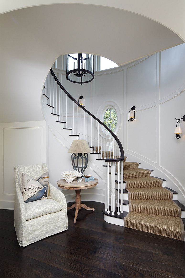 Gorgeous staircase for the grand entryway