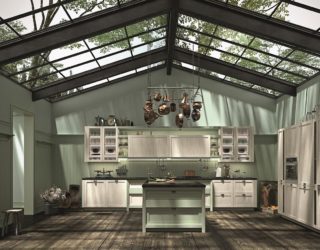 Hera: Gorgeous English Country Style Kitchen with Scandinavian and Modern Flavor