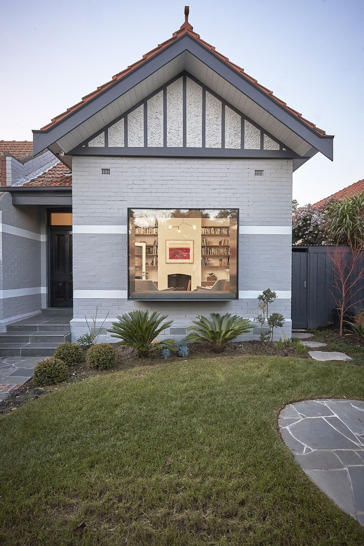 Heritage street facade of St Kilda East House