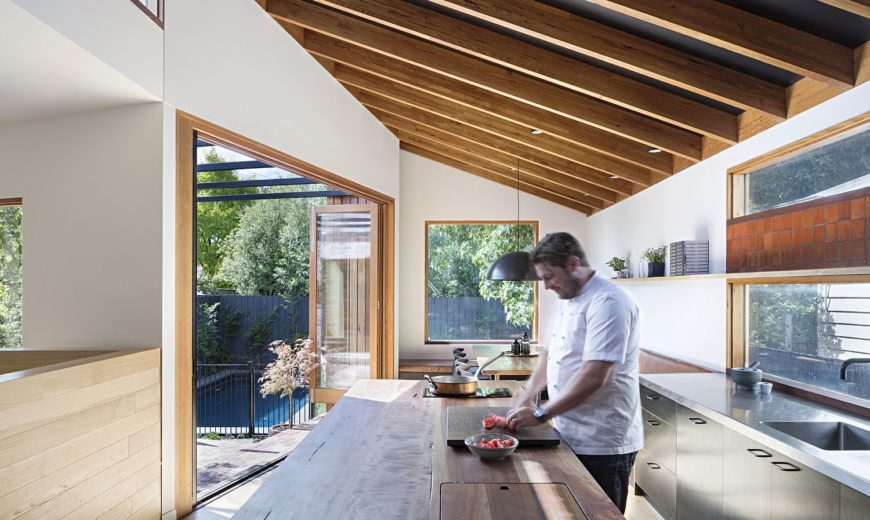 Designed for a Masterchef: Restored Victorian Weatherboard House