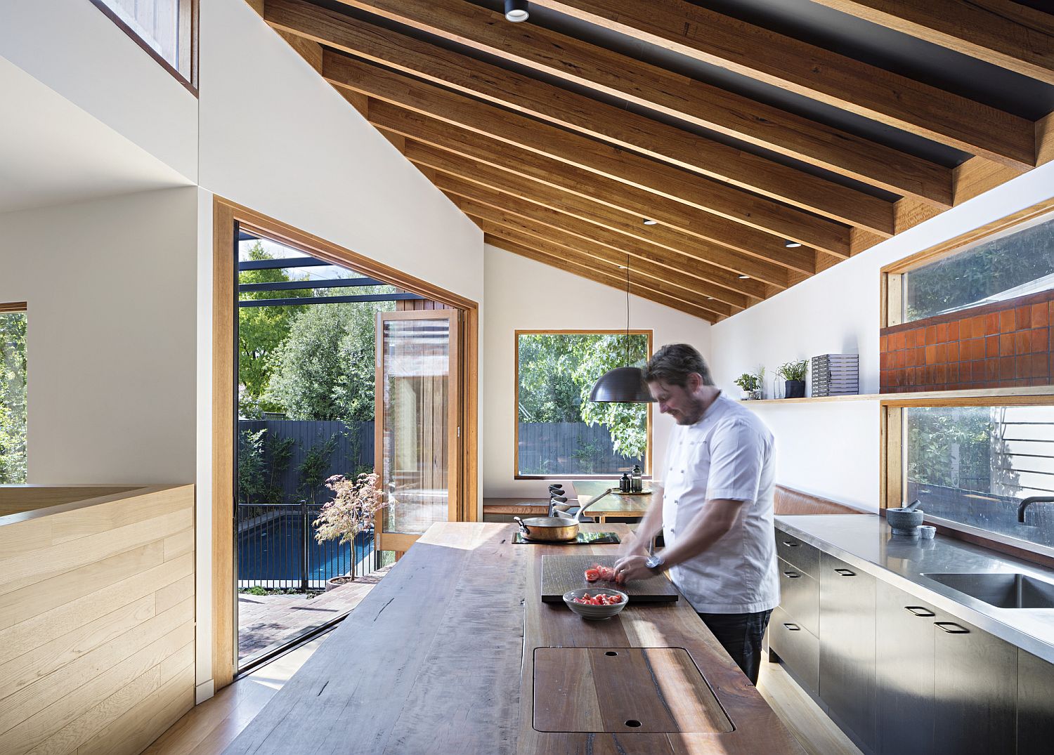 Designed for a Masterchef: Restored Victorian Weatherboard House