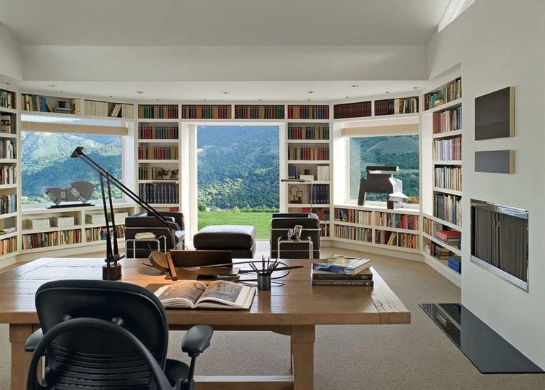 Reaching New Heights Spectacular Home Offices with Mountain Views