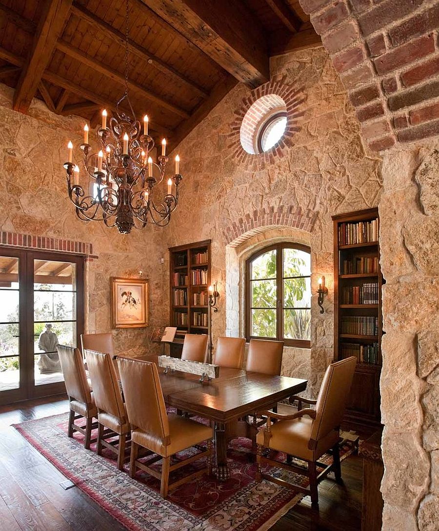 Mediterranean Style Dining Room Sets