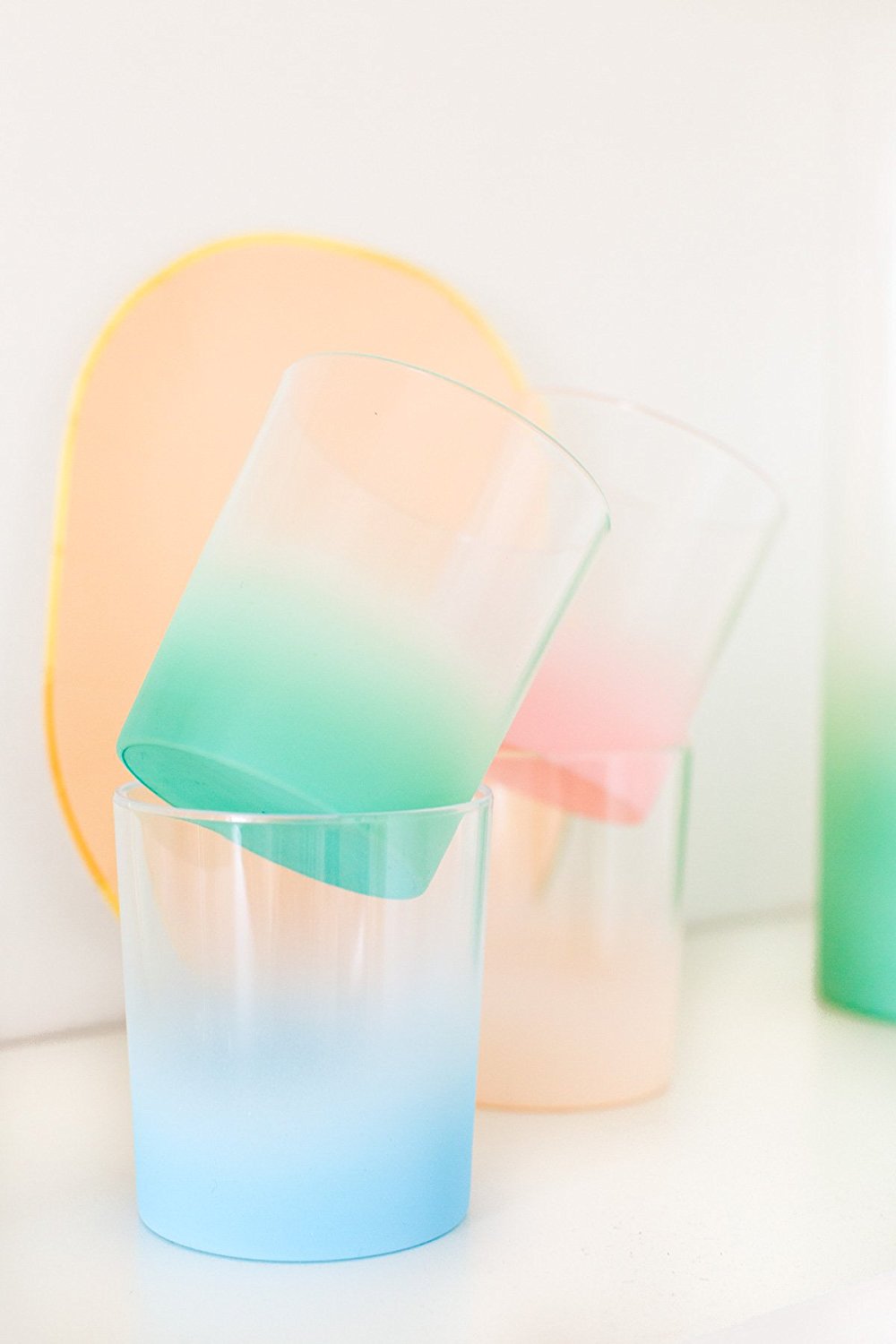 Ombre drinkware