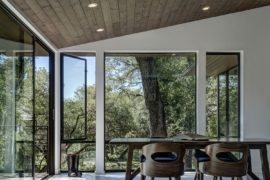 Spacious Home Office Addition Transforms This Texas Home Next to a Creek