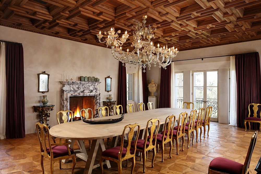 25 Amazing Mediterranean Dining Rooms, Mediterranean Dining Room Chairs