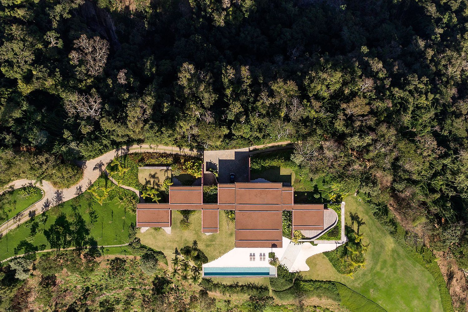 View of Casa Terra from above