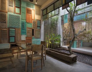 Vintage Wooden Panels, Brick and Ingenuity : Graha Lakon in Indonesia