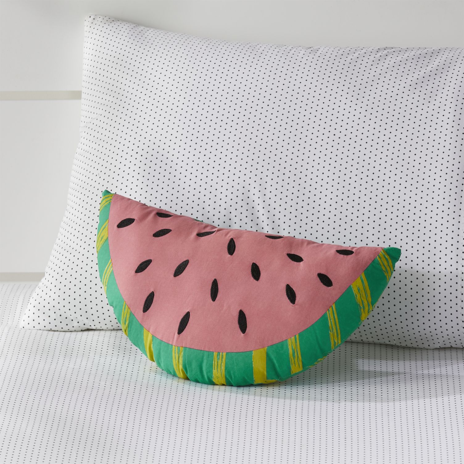 Watermelon throw pillow