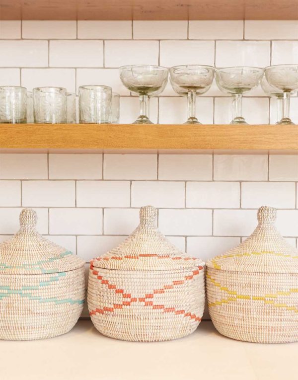 How to Turn a Storage Basket into a Chic Focal Point Decoist