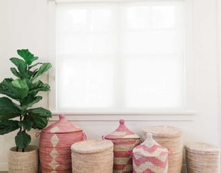 How to Turn a Storage Basket into a Chic Focal Point