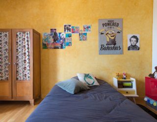 How to Add Yellow to the Eclectic Kids’ Bedroom in Cheerful Style