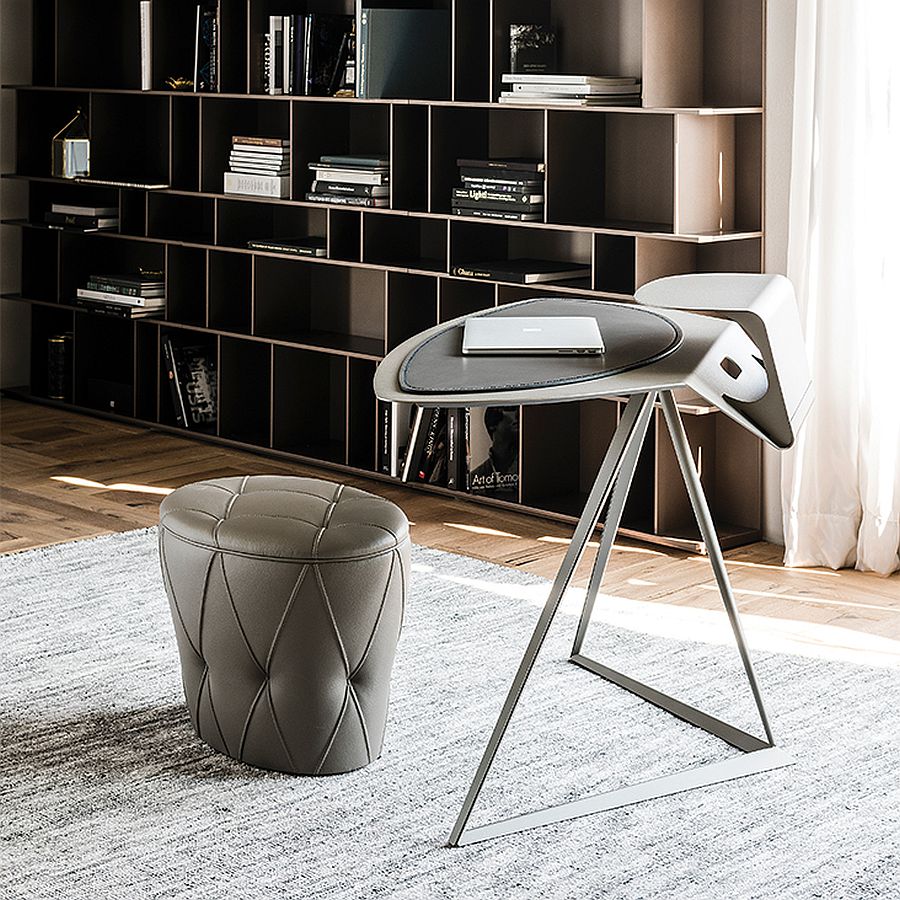 Ergonomic and trendy work desk for the home workstation