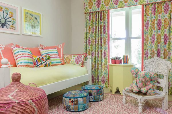 How to Add Yellow to the Eclectic Kids’ Bedroom in Cheerful Style | Decoist