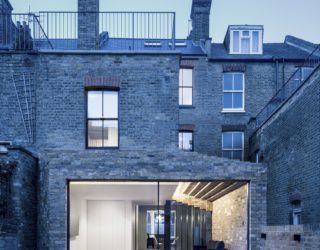 This Historic London Home Gets an Extension that Celebrates Brick!