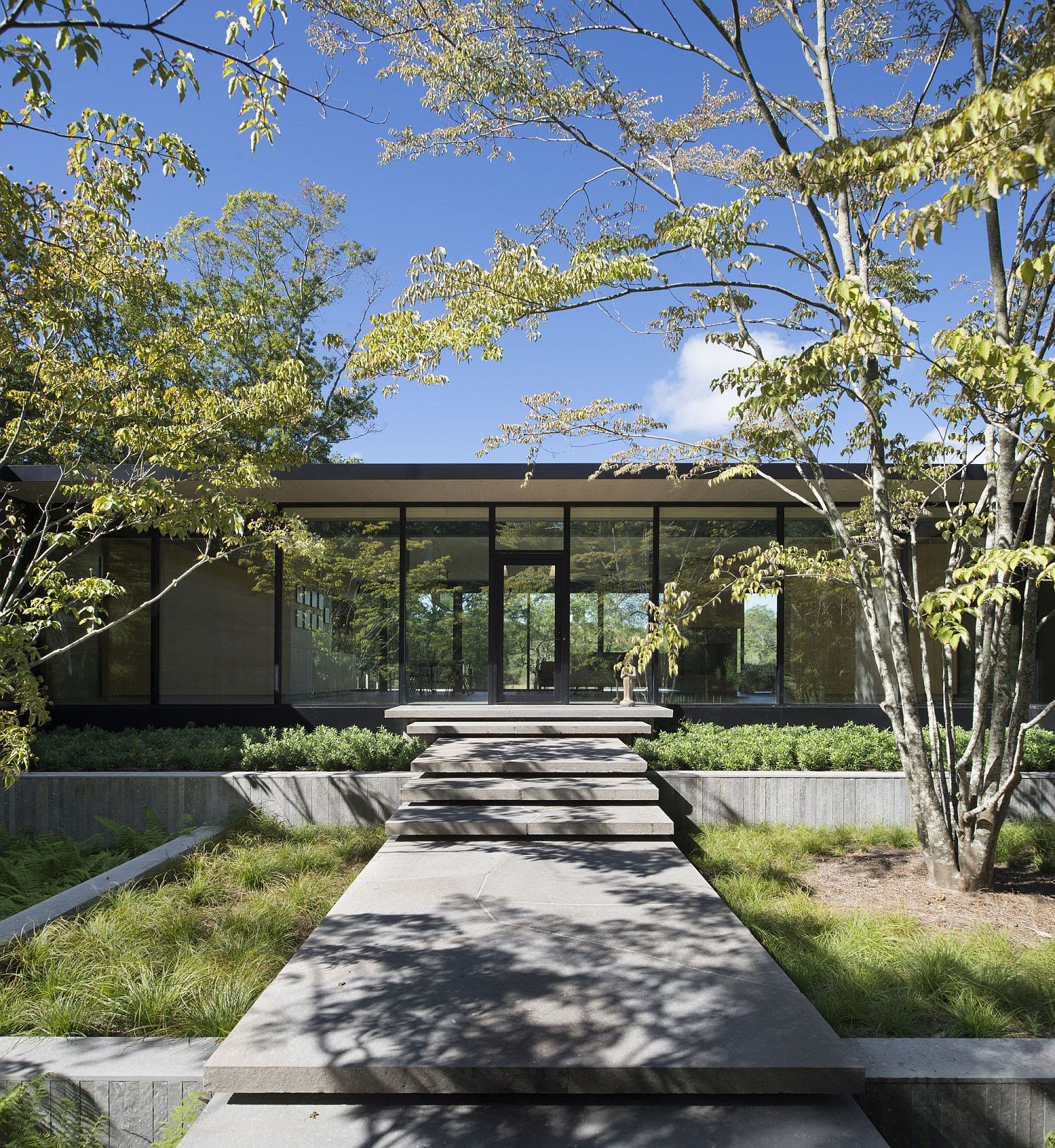 Modern home replaces older residence on the lot destroyed by Hurricane Sandy