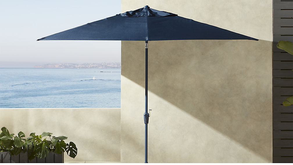 Modern navy umbrella
