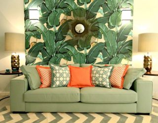 Wallpaper with Tropical Flavor: 25 Trendy Ways to Add Greenery and Colorful Zest