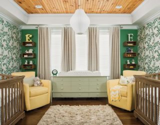 A Trendy Tinge of Freshness: Gorgeous Green Nursery Ideas