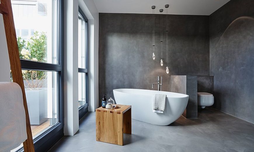 Adding Concrete to the Bathroom in Style: Modern Minimalism Unleashed!