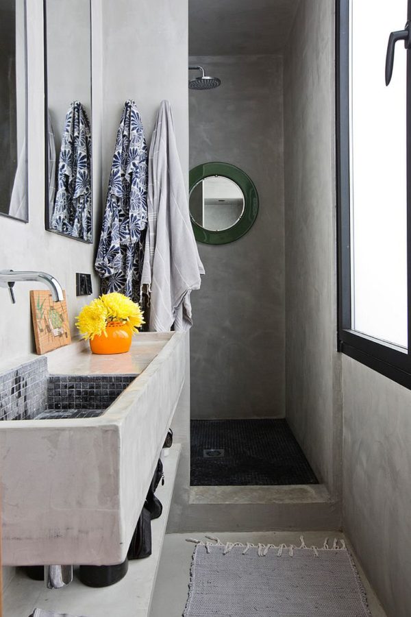 Adding Concrete to the Bathroom in Style: Modern Minimalism Unleashed ...