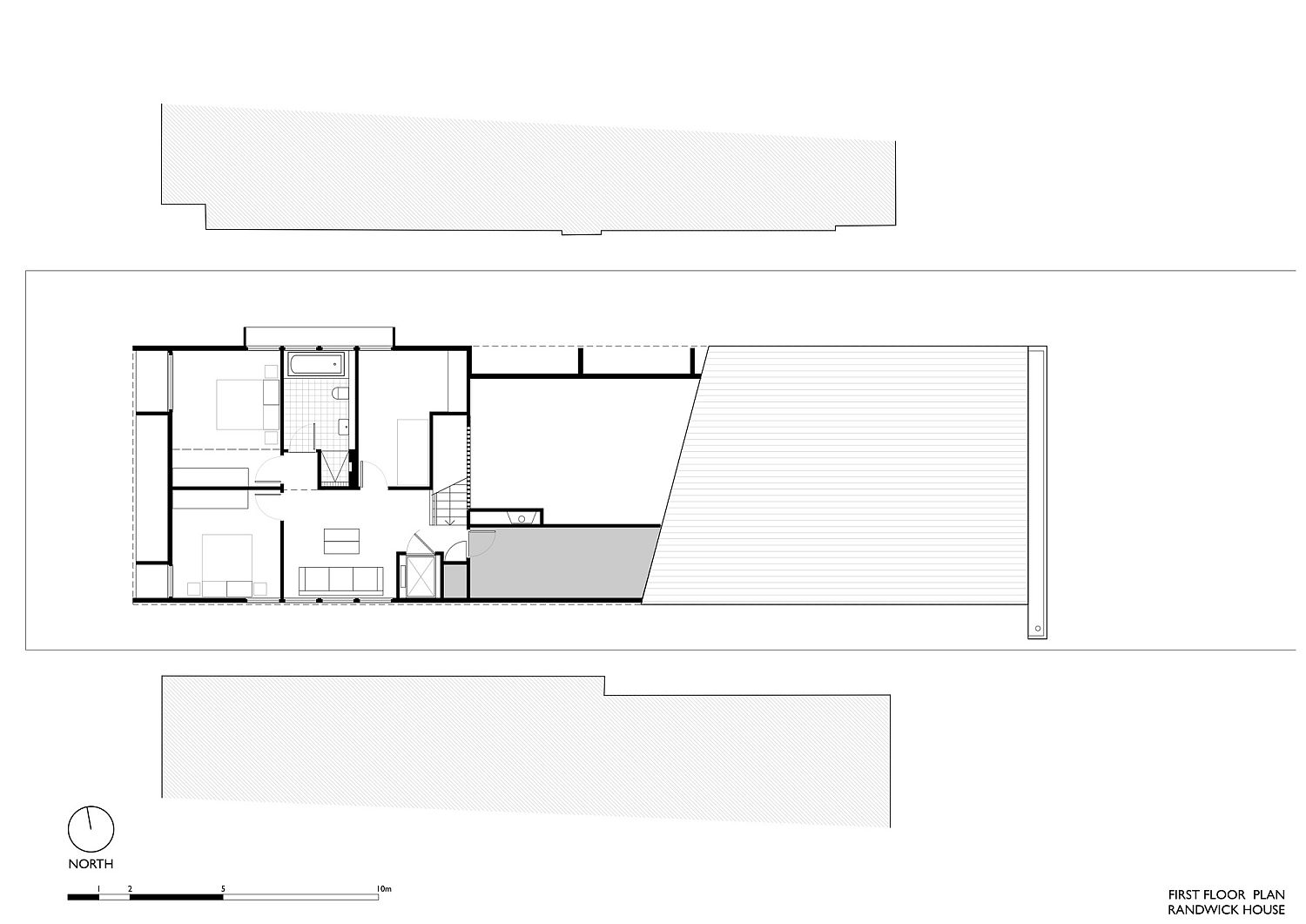 First floor plan of Randwick House