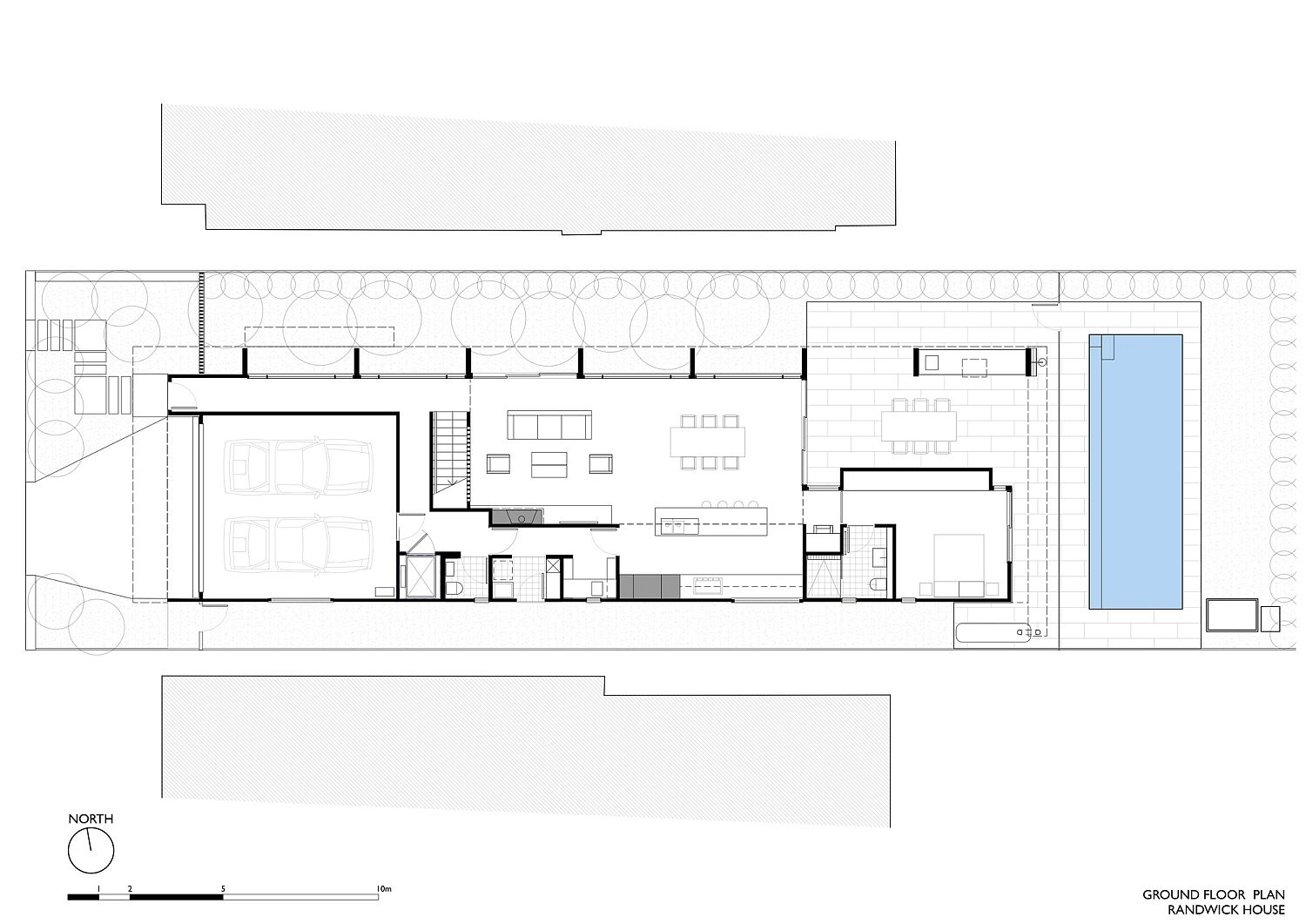 Ground floor plan of Randwick House