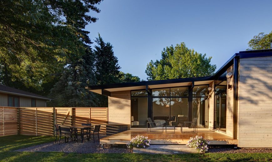 Ruined Shack Turned into an Energy-Efficient Green Home in Iowa City